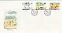 1989-02-28 Guernsey Europa Toys and Games FDC (35417)