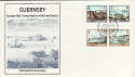 1983-03-14 Guernsey Europa Harbours FDC (35443)