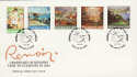 1983-09-06 Guernsey Renoir Paintings FDC (35444)