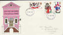 1968-11-26 Christmas Stamps Hounslow FDI (36065)