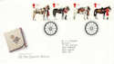 1997-07-08  Queen's Horses Windsor FDC (38444)