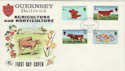1970-08-12 Guernsey Agriculture FDC (39057)