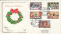 1986-11-18 Christmas Folkestone FDC (39214)