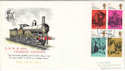 1970-06-03 Railway 950 Charles Dickens Portsmouth FDC (39328)