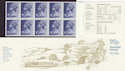 1979-04-04 FG8B 90p Folded Booklet Stamps (40207)