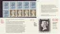 1981-05-06 FL1B £1.30 Folded Booklet Stamps (40244)