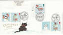 2001-11-06 Xmas Robins Doubled Generic 2003 FDC (40650)