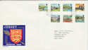 1990-01-16 Jersey Definitive Stamps FDC (41734)