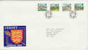 1990-03-13 Jersey Definitive Stamps FDC (41735)