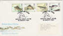 1983-01-26 River Fish Teign Newton Abbot FDC (42213)