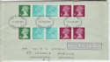 1971-02-15 Definitive Coil Stamps London SE1 FDI (42672)