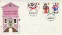 1968-11-25 Christmas Stamps Southend FDI (43412)
