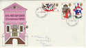 1968-11-25 Christmas Stamps Hull FDI (44171)