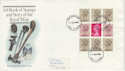 1983-09-14 Royal Mint Bklt Pane Hull FDI (44580)