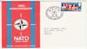 1969-04-02 NATO HQ BF 1080 PS FDC (44657)