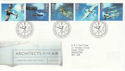 1997-06-10 Architects of the Air Bureau FDC (45320)