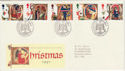 1991-11-12 Christmas Stamps Bureau FDC (45391)