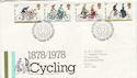 1978-08-02 Cycling Bureau FDC (45408)