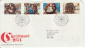 1974-11-27 Christmas Stamps Bureau FDC (45810)