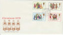 1978-11-22 Christmas Stamps Commons SW1 cds FDC (45863)
