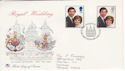 1981-07-22 Royal Wedding London EC FDC (46046)
