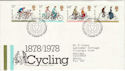 1978-08-02 Cycling Bureau FDC (47206)