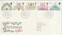 1980-11-19 Christmas Stamps Bureau FDC (47245)