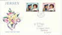 1973-11-14 Jersey Royal Wedding FDC (47474)