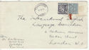 1956 Finland to London Cover (47625)