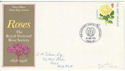 1976-06-30 Roses Mother's Union Pmk FDC (47742)