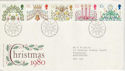 1980-11-19 Christmas Stamps Bureau FDC (47836)