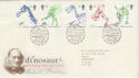 1991-08-20 Dinosaurs Bureau FDC (48001)