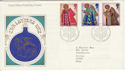 1972-10-18 Christmas Stamps Bureau FDC (48920)