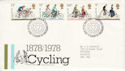 1978-08-02 Cycling Bureau FDC (48987)