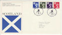 1974-01-23 Scotland Definitive Bureau FDC (49236)