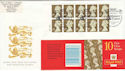 1997-11-20 10 x 1st Gold Cyl Royal Wedding Souv (49689)