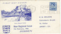 1966-02-07 Jersey 4d Definitive Jersey FDC (50033)
