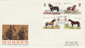 1978-07-05 Horses British Libary London WC FDC (50562)