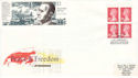 1995-05-16 FH38 £1 RJ Mitchell Bklt Pane Stoke FDC (50609)