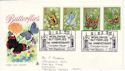 1981-05-13 Butterflies Compton House Sherborne FDC (50670)