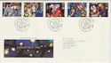 1992-11-10 Christmas Stamps Pangbourne FDC (50815)