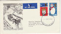 1966-12-01 Christmas Stamps Stuart B&W FDC (50982)