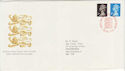 1989-08-22 Definitive Bklt Stamps Windsor FDC (50995)