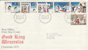 1973-11-28 Christmas Stamps Bureau FDC (51020)