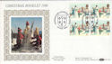 1990-11-13 Christmas Bklt Stamps Birmingham Benham FDC (51200)