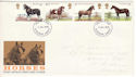 1978-07-05 Horses Stamps Plymouth FDI (51480)