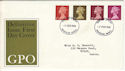 1968-02-05 Definitive Stamps Windsor FDC (51481)