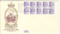 1982-02-01 1.55 Booklet Stamps Windsor FDC (51720)