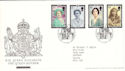 2002-04-25 Queen Mother Stamps T/House FDC (51841)