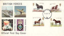 1978-07-05 Horse Stamps Forces PO 85 cds FDC (52217)